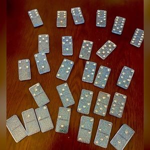 Handmade dominoes. Specifically made for you in any color with case.